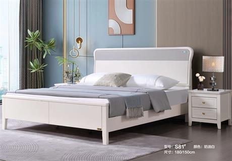 S81#实木床