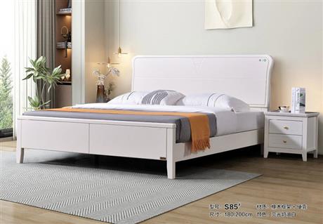 S85#实木床