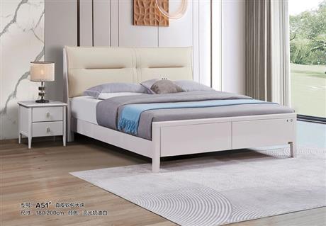 A51#真皮大床